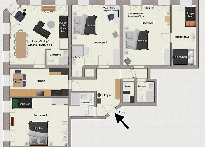 Big Apartment *